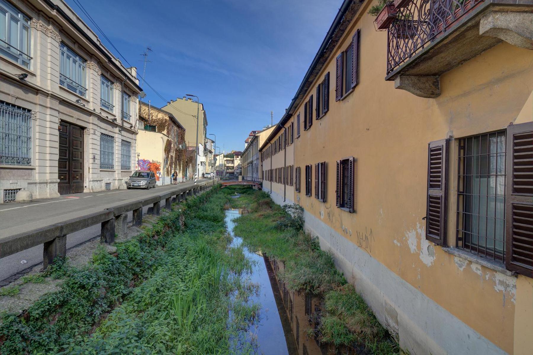 Navigli, Caratteristico Appartamento Milanese Exteriör bild